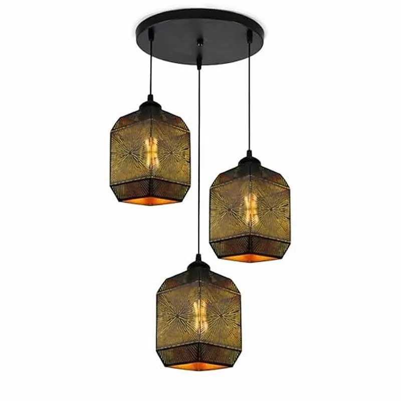 Classic Facet Metal Cluster Ceiling Lamp media 3