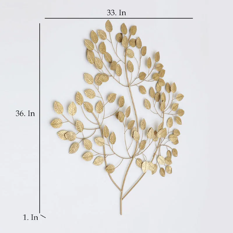 Autumn Leaf Metal Wall Accent media 4