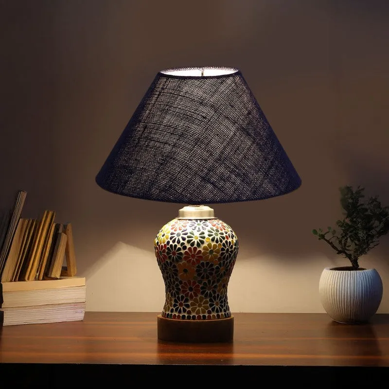 Glowara Wooden Table Lamp - Multicolor media 1
