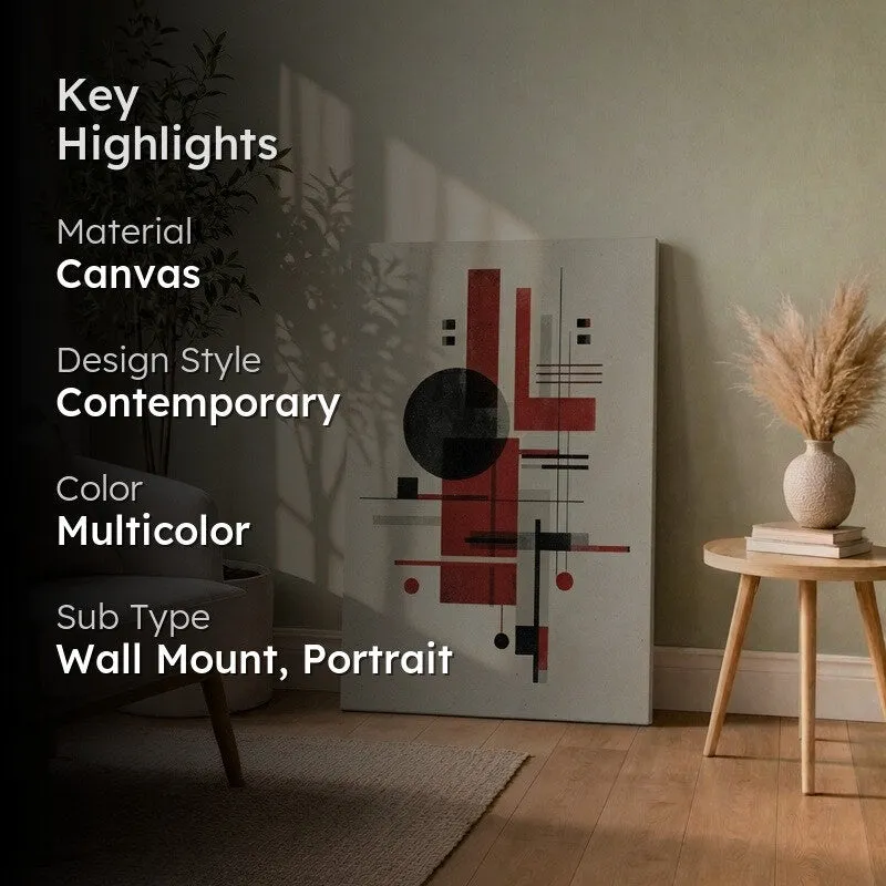 Geometric Order Canvas Wall Art media 2