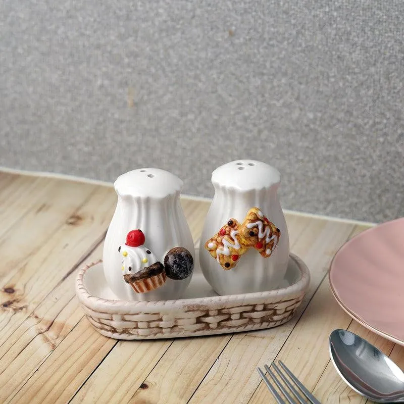 Cookie Tart Salt & Pepper Shaker - Three Piece Set media 3