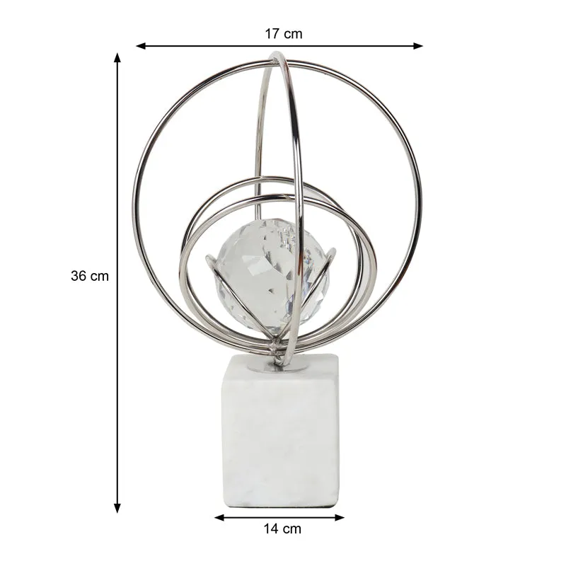 Crystal Elysian Showpiece - Silver media 6