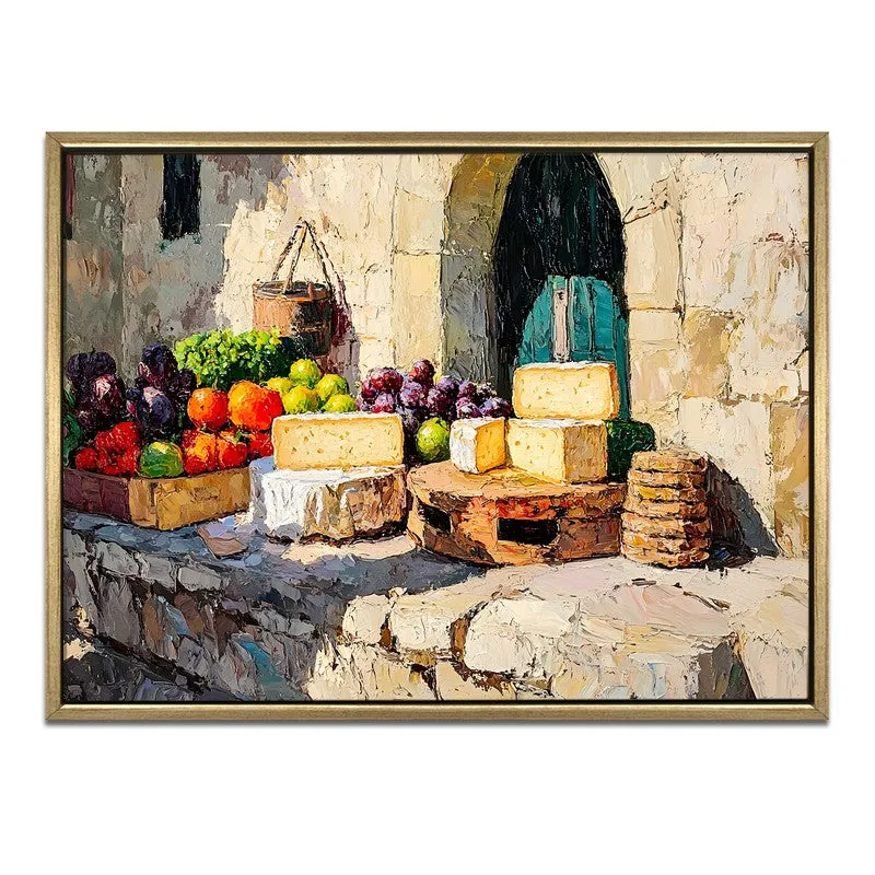 Harvest Canvas Wall Painting With Frame media 3