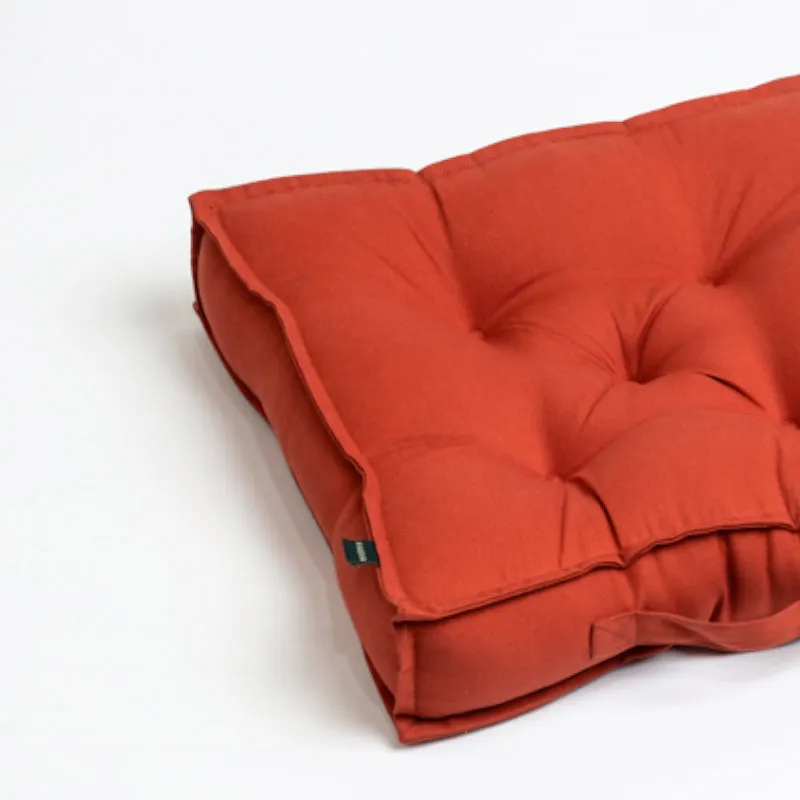 Tara Floor Cushion (Terracotta Brown) - Set Of Four media 3