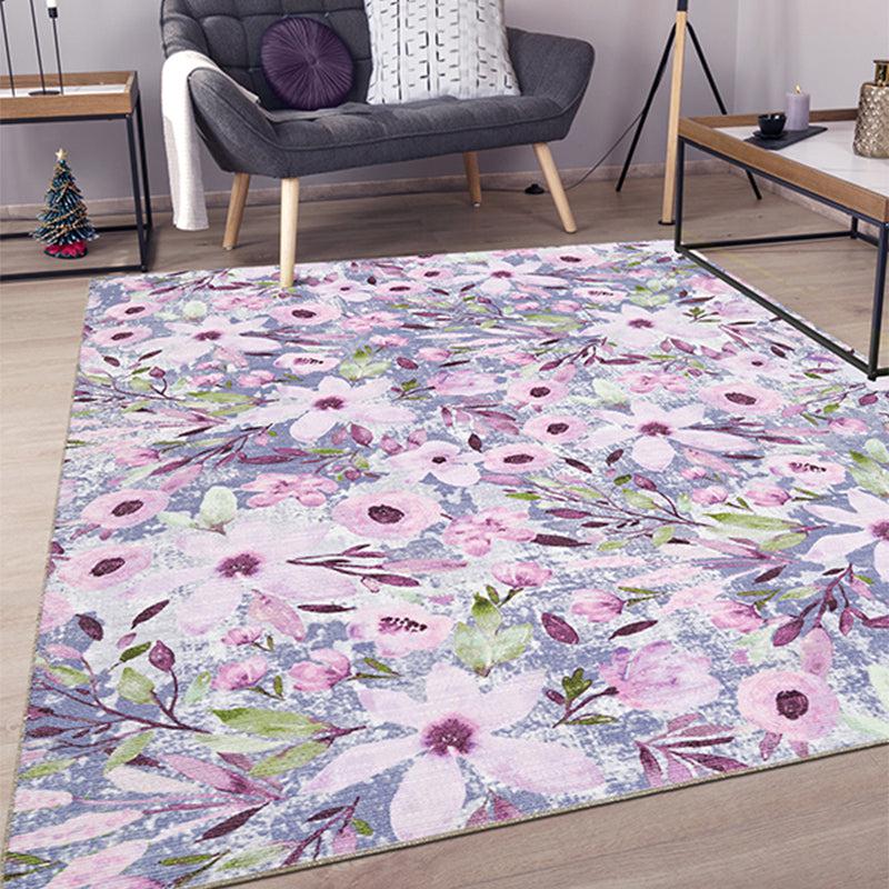 Abigail Floral Carpet - Pink media 3