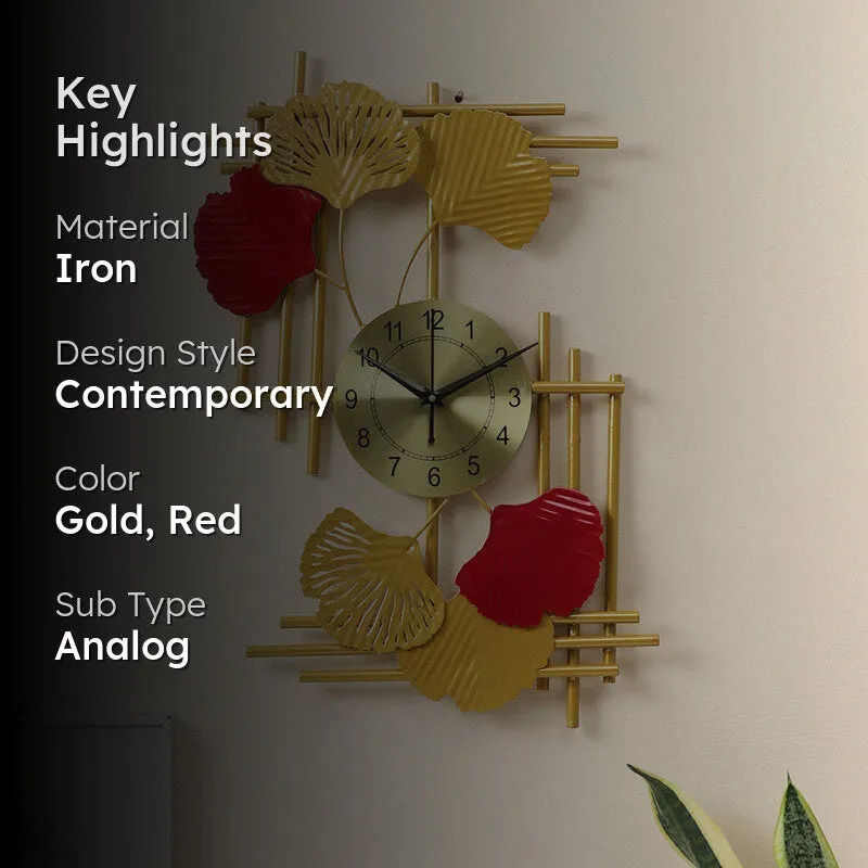 Botanique Time Analog Wall Clock media 2