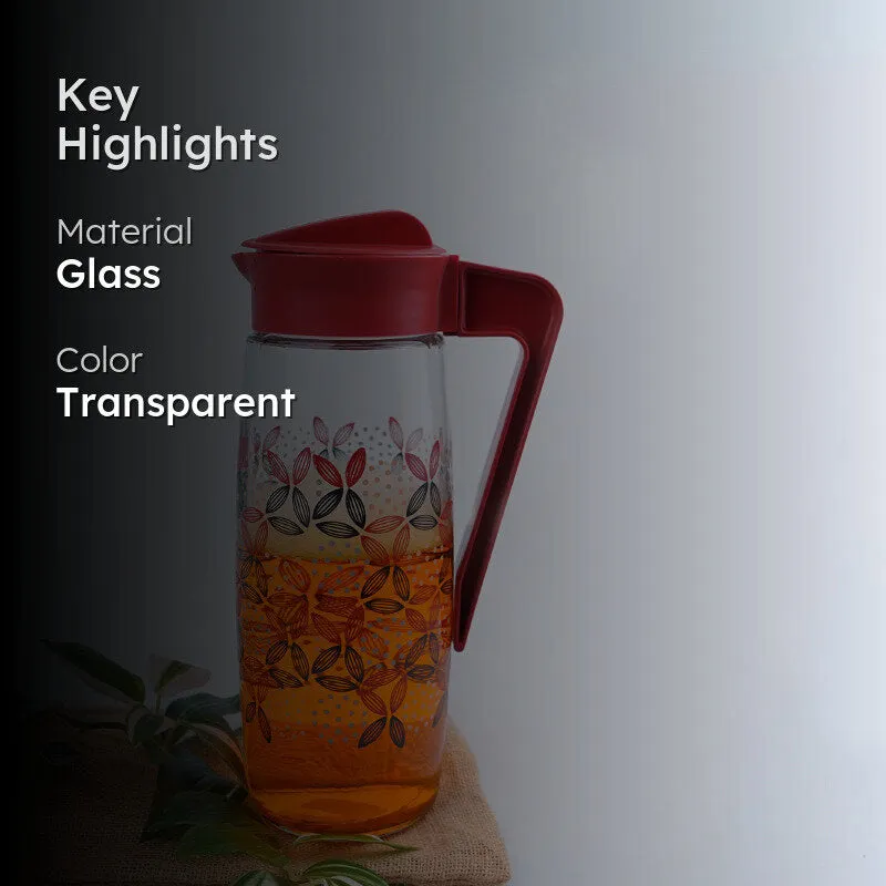 Tirava Flora Jug With Red Lid - 1600 ML media 2