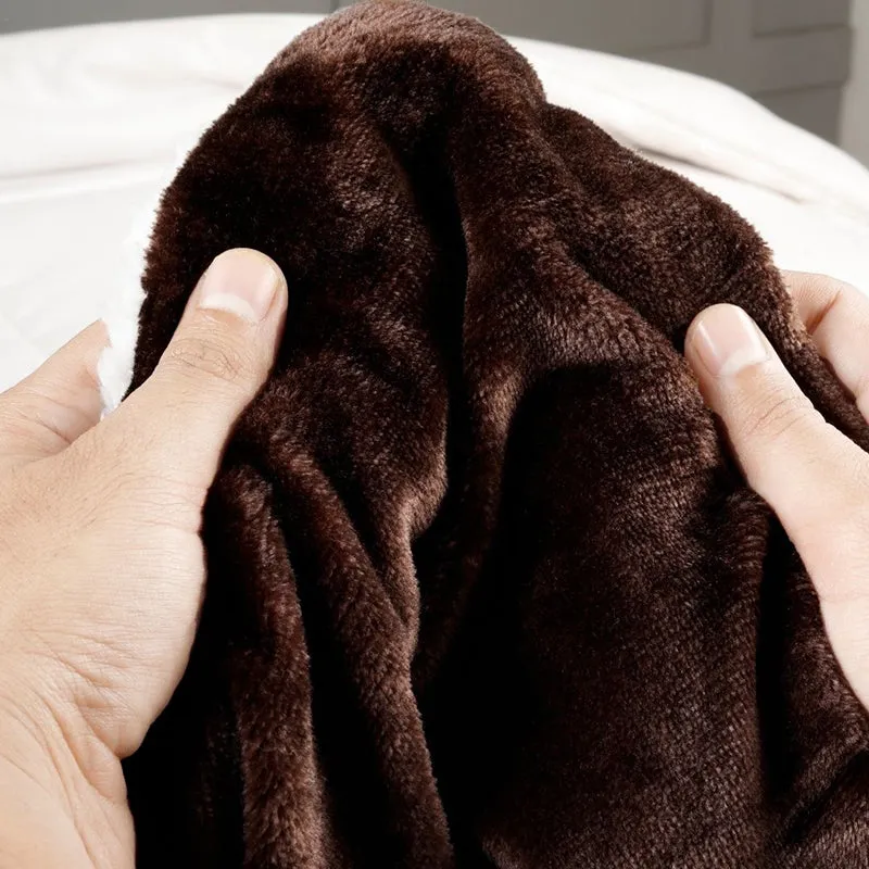 Casselle Reversible Blanket - Coffee Brown media 4