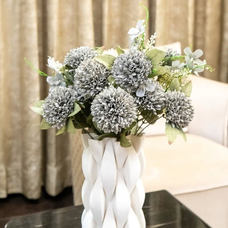 AarviDecor Muted Bloom Silk Artificial Flowers media 4