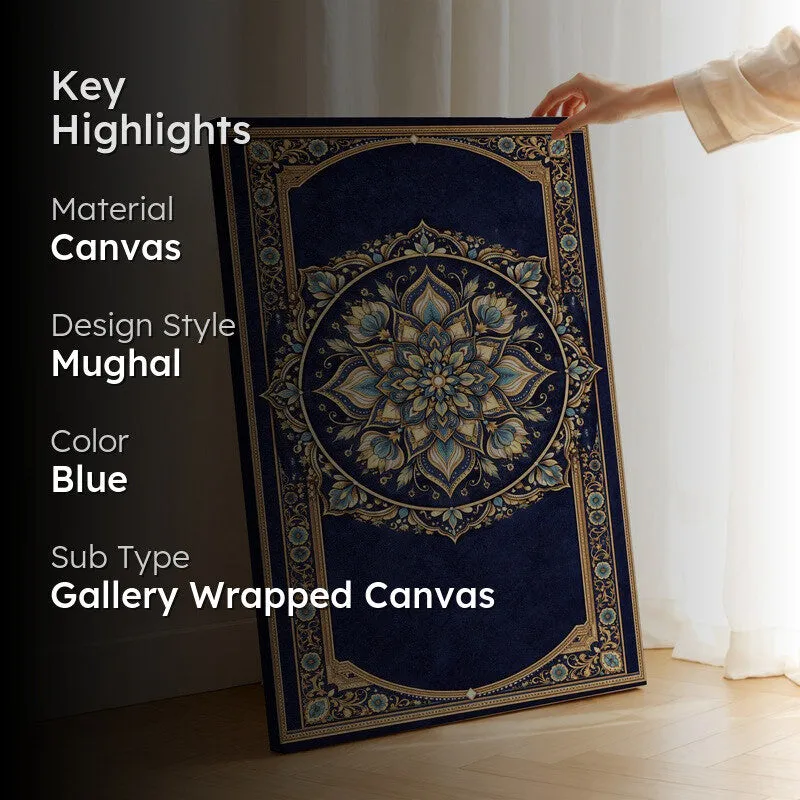 Regal Mandala Canvas Wall Art & Paintings media 2