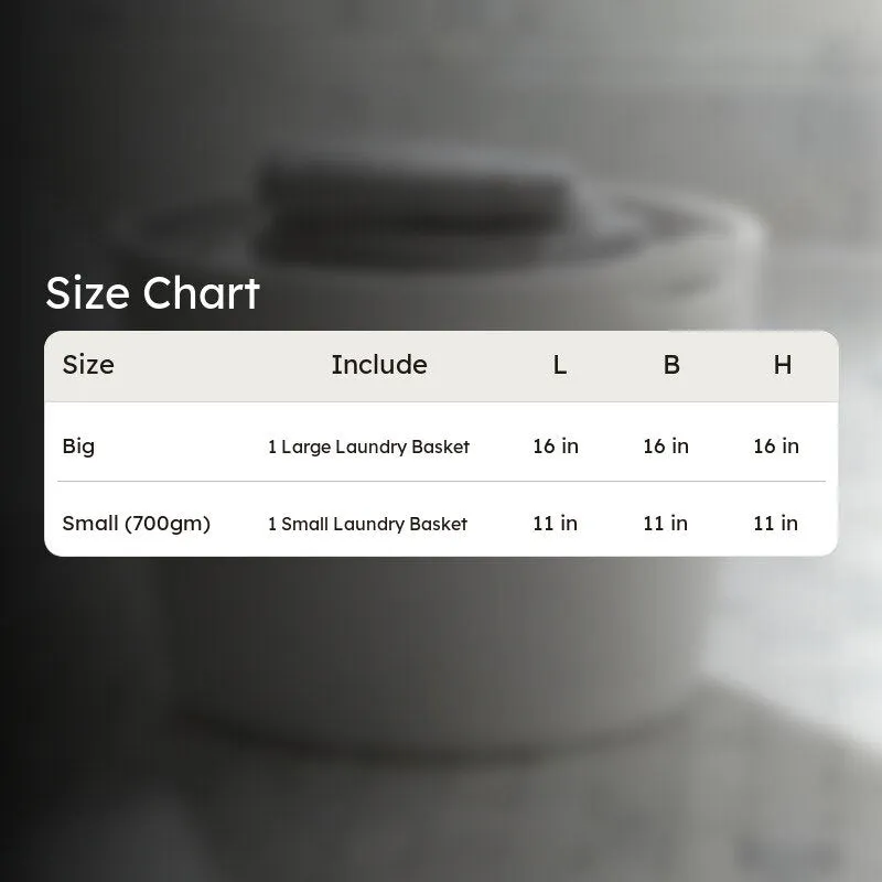Lyricia Laundry Basket - White media 5