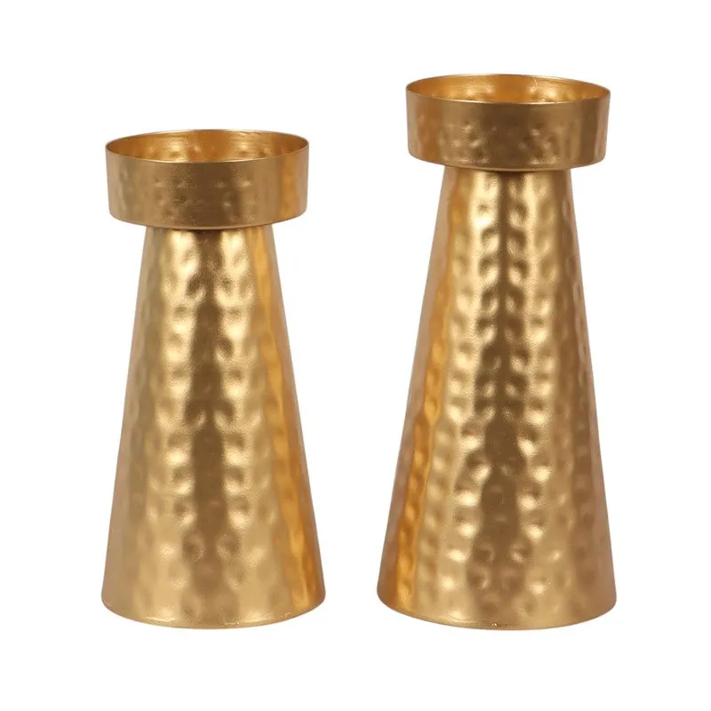 Luxe Radiance Candle Holder - Set Of Two media 3