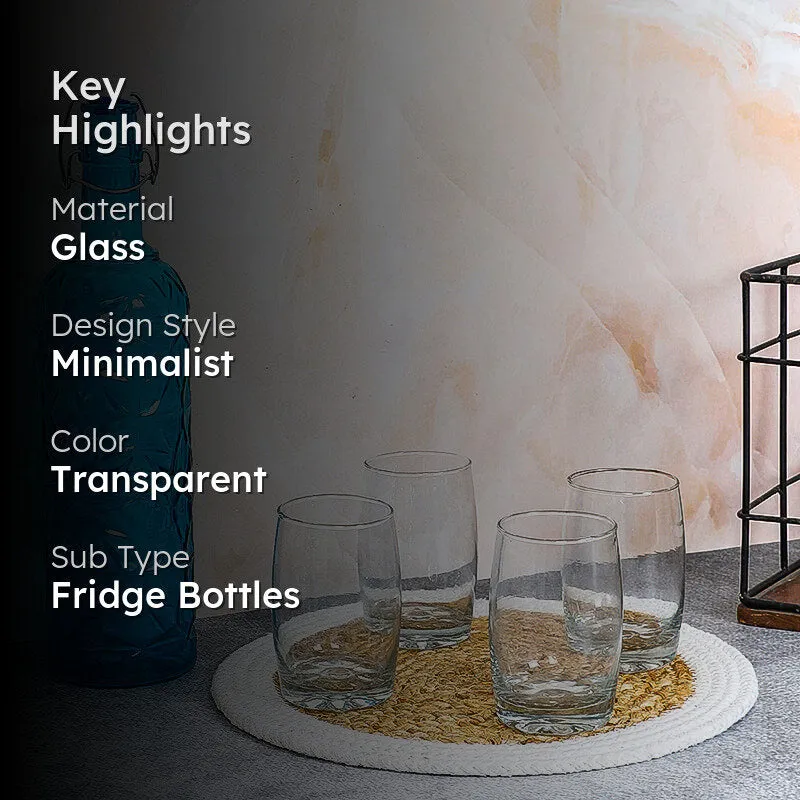 Oakes 1000 mL Water Bottle With 270 mL Glasses - Five Piece Set media 2