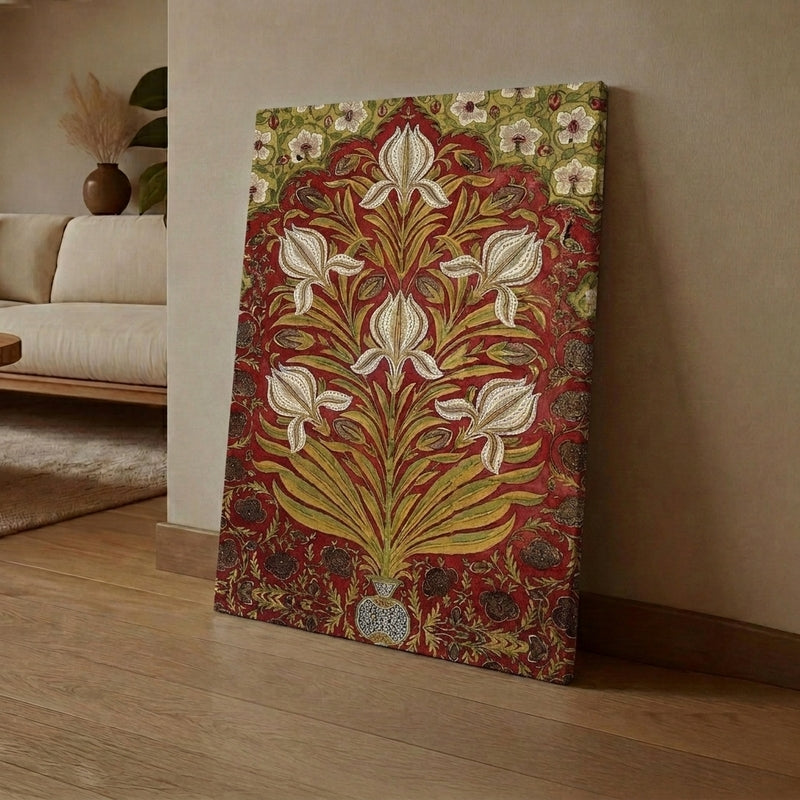 Floral Orbit Canvas Wall Art