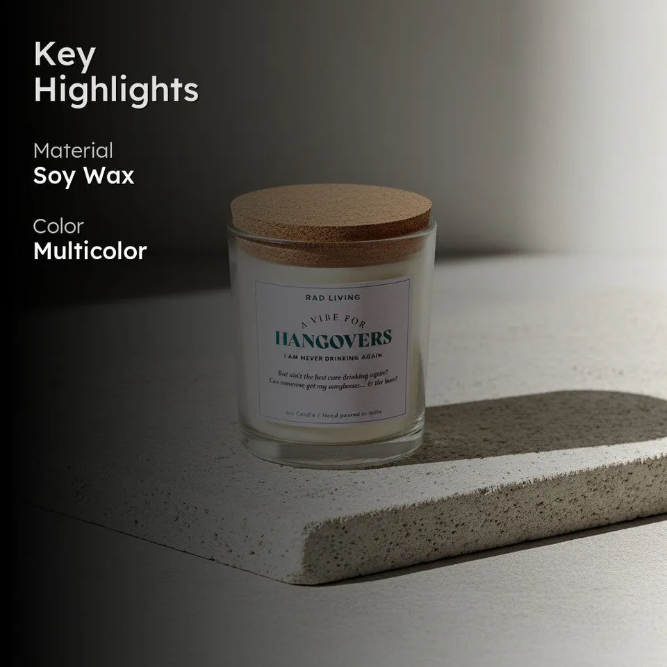 Hangovers - The Morning After Scented Candle media 2