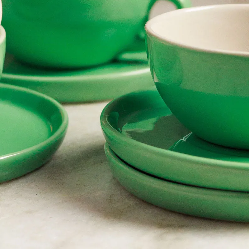 Blush & Brew Cup & Saucer (Mint/320 mL) - Sixteen Piece Set media 6