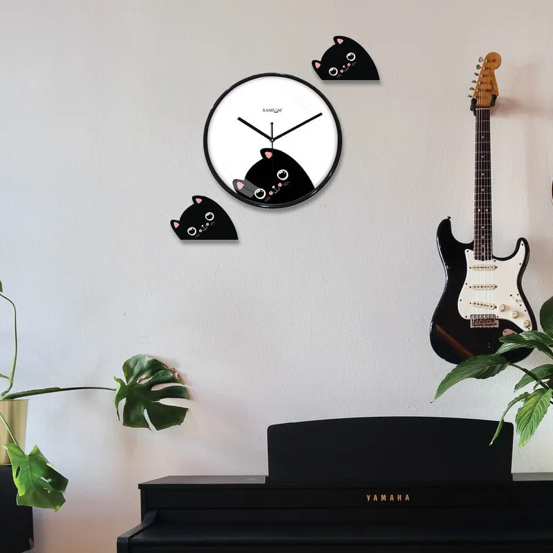 Kitty Chrono Wall Clock media 4