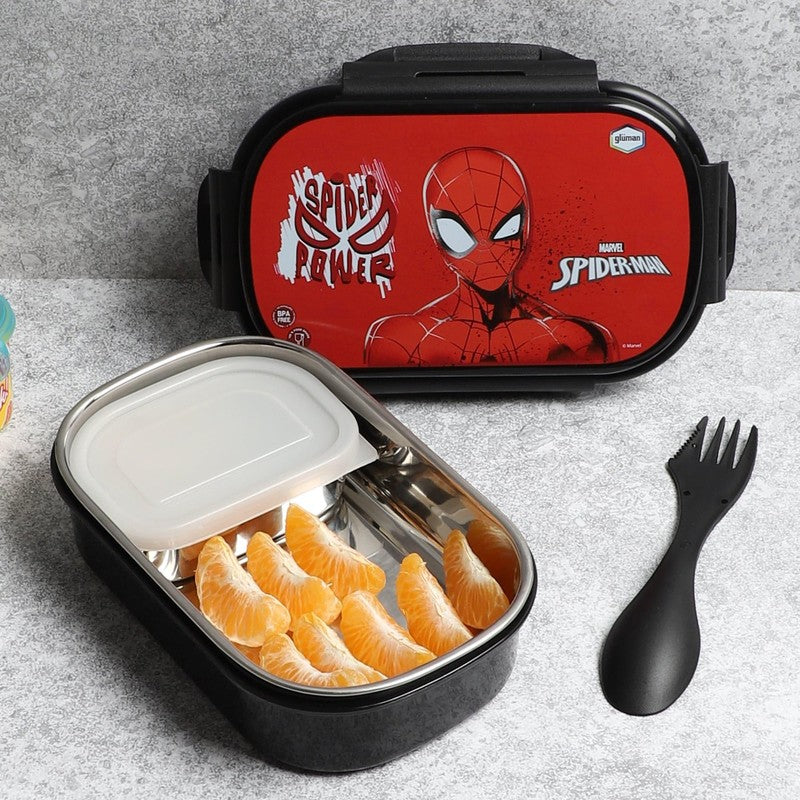 Spider Play Lunch Box (Black) - 800 ML media 6