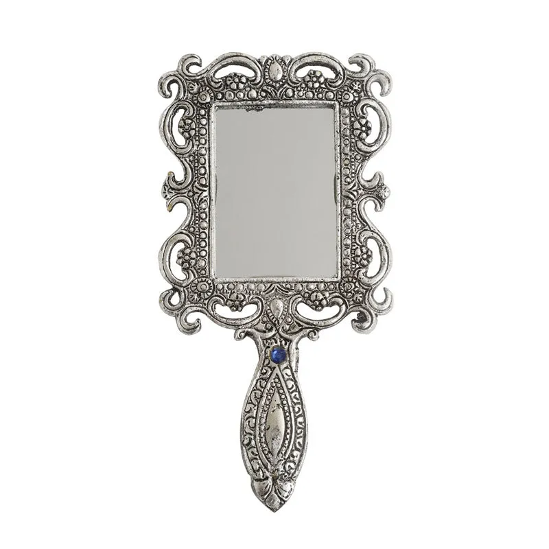 Suma Vintage Hand Mirror - Silver media 3