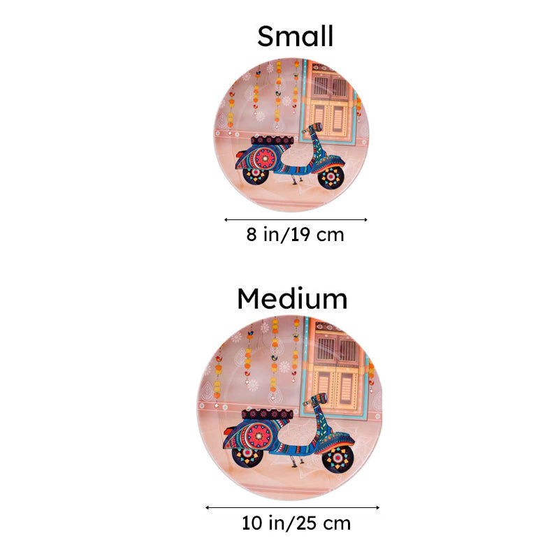 Rejoicing Scooter Ride Decorative Plate media 6