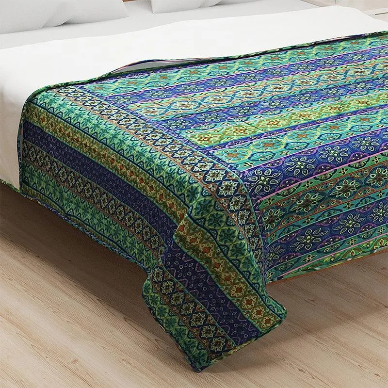 Swayam Nakhera Striped Ethnic Cotton Dohar - 110 GSM media 3