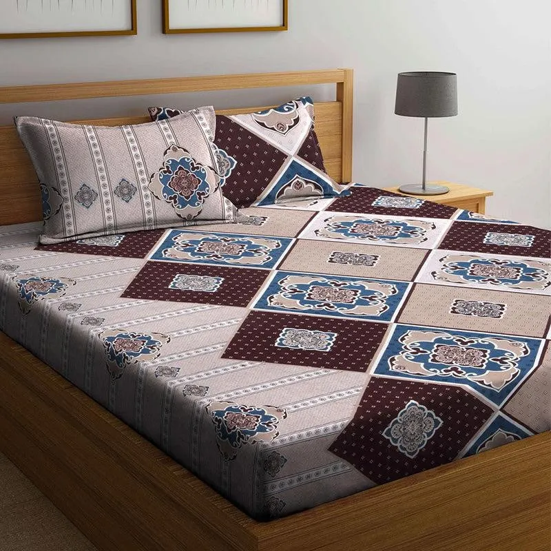 Waldo Ethnic Bedsheet - 180 GSM media 3