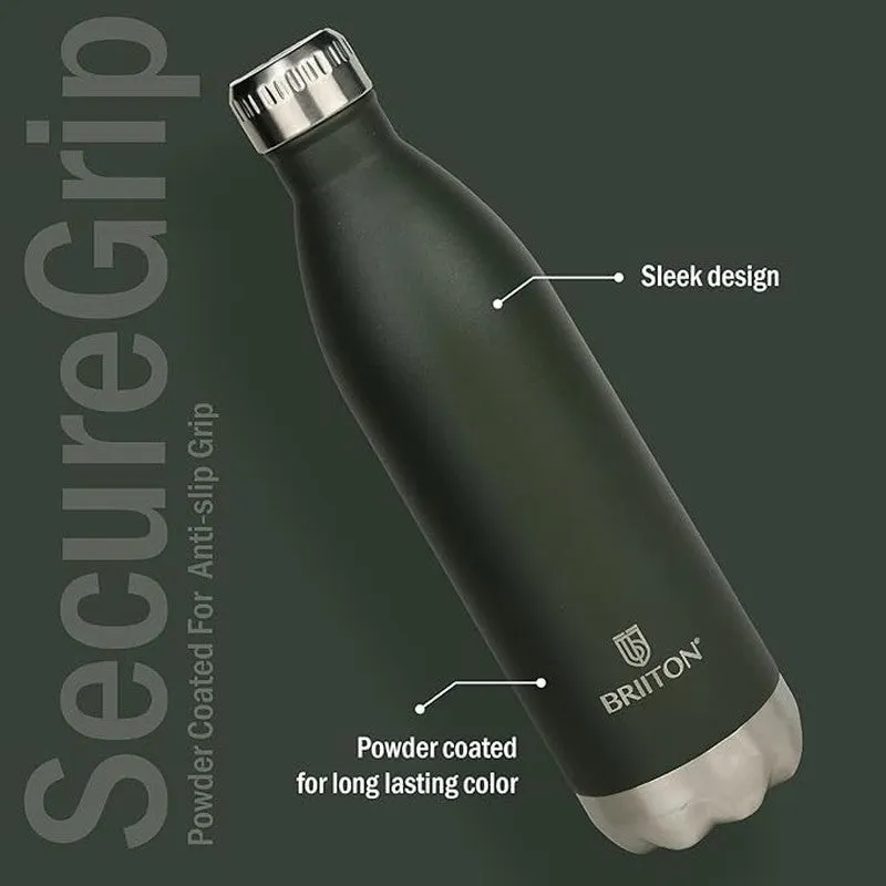 Lerda Hot & Cold Thermos Water Bottle (Green) - 1000 mL media 6