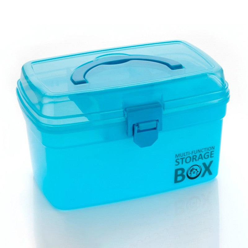 SnapLock Plastic Storage Box - Blue media 3