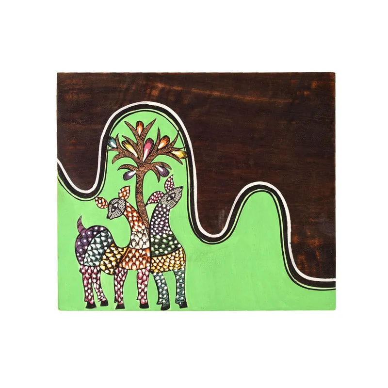 Indudeep Wooden Wall Accent - Set of Three media 6