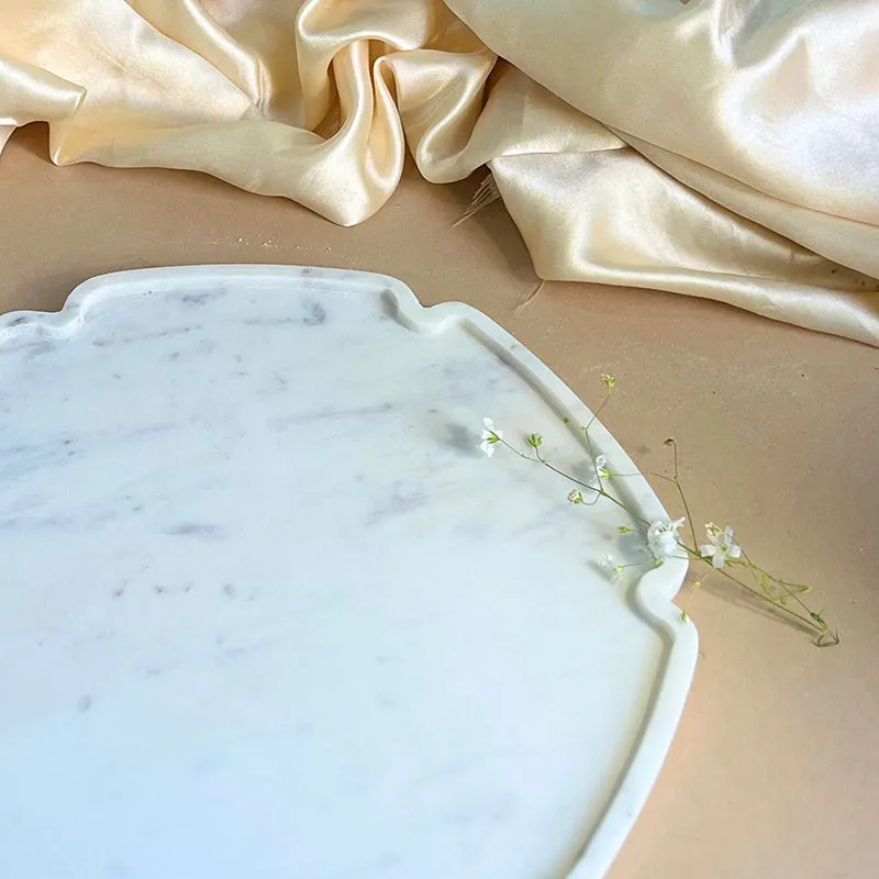 Sorella Hexagon Marble Platter media 6