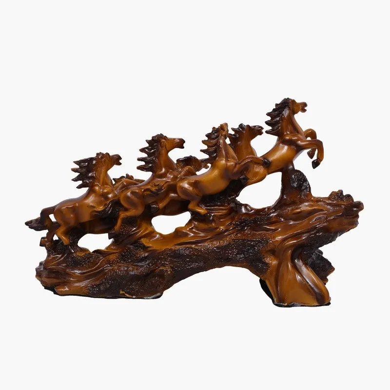 Majestic Steeds Horse Polyresin Showpiece media 5