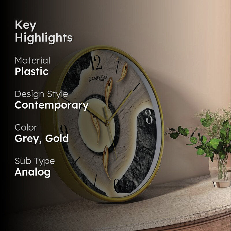 Semana Analog Wall Clock media 2
