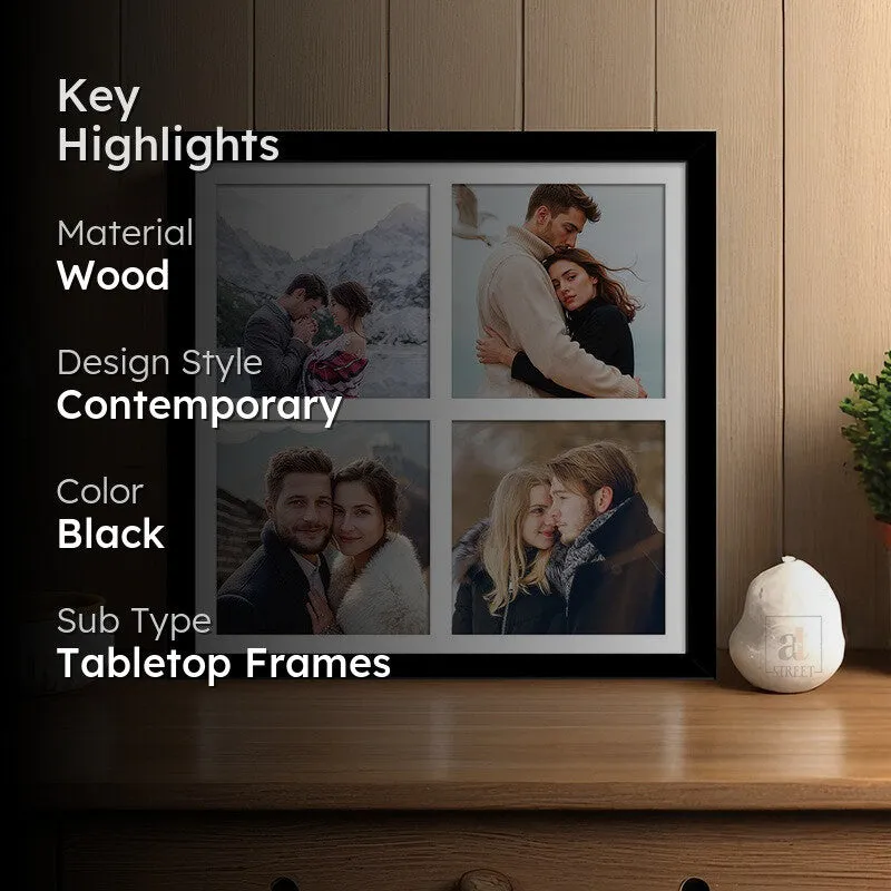 Memory Collage Photo Frame - Black media 2