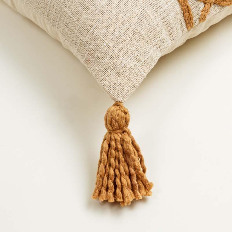 Gold Fence Cushion Cover media 4