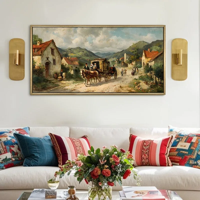 Heritage Carriage Village Wall Art media 1