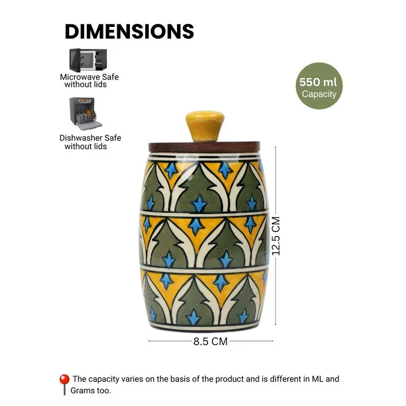 Handcrafted Jar (550 mL Each) - Set Of Two media 9