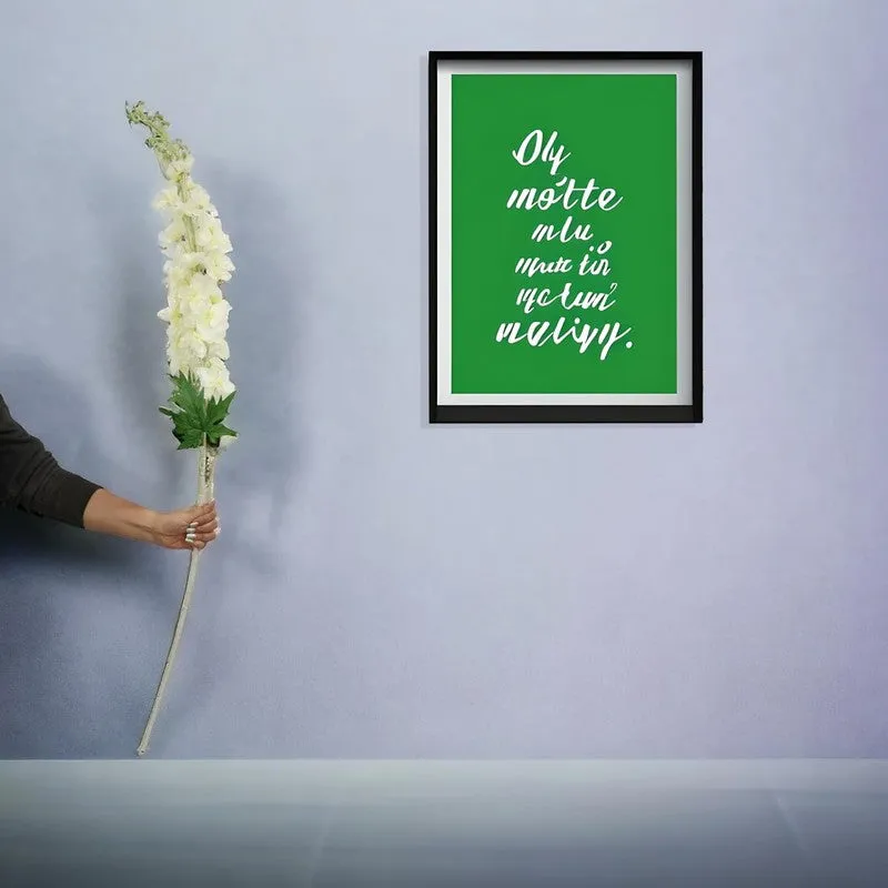 Artificial Bougainvillea Flowers Stem - White media 4