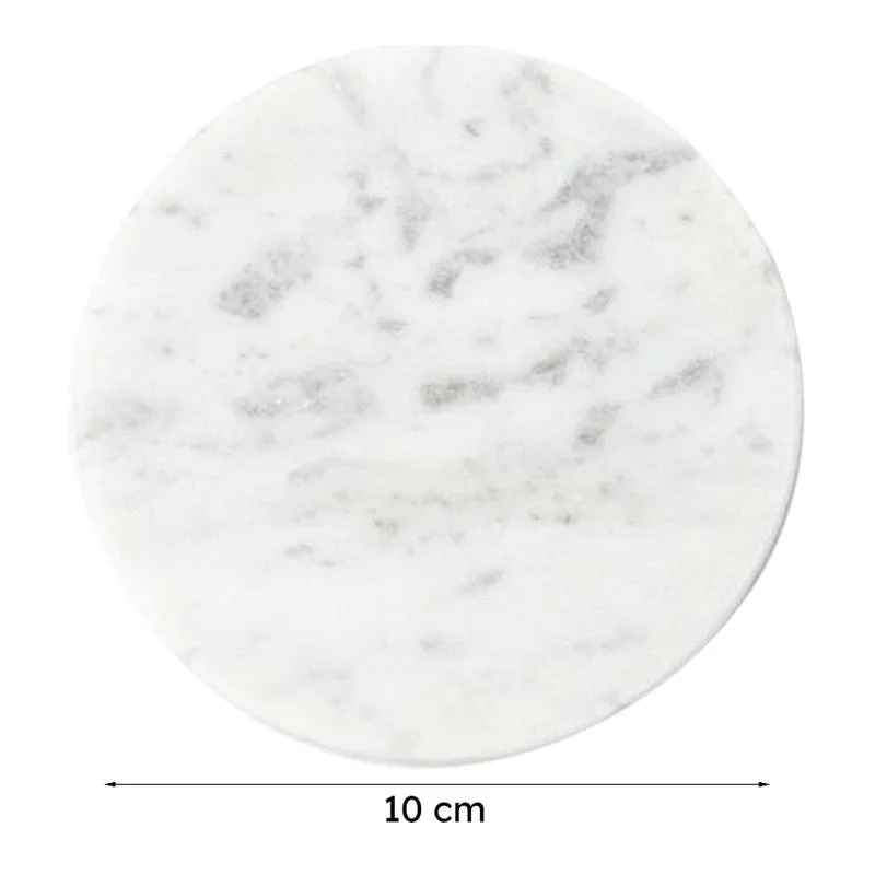 Bruna Round Marble Coaster - Set Of Two media 7