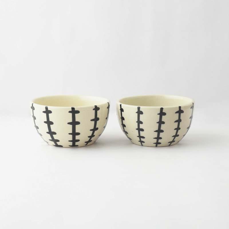 Pine Branch Ceramic Bowl - Set Of Two media 5