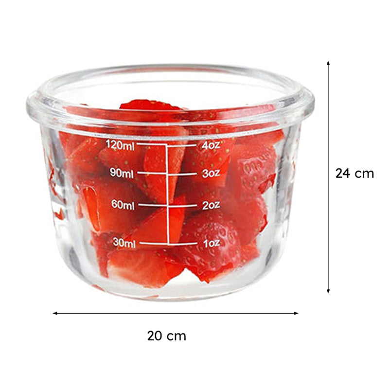 FlavoAirtight Glass Container (120 mL Each) - Set of Twelve media 10