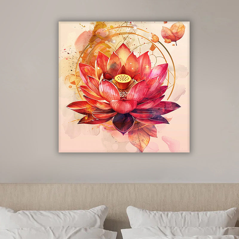 Lotus Nirvana Wall Art media 2