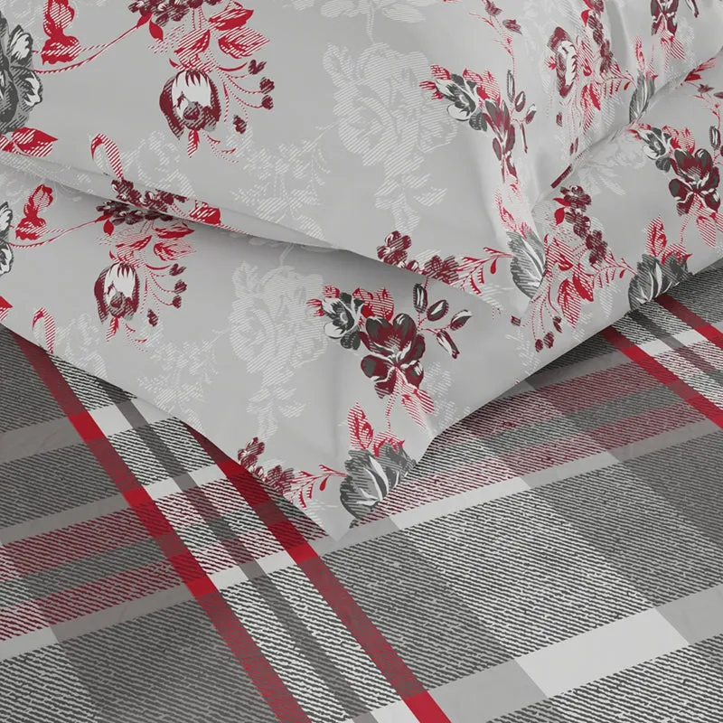 Daedalus Geometric Microfiber Bedsheet - 120 GSM media 5