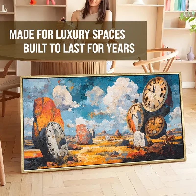 Eternal Pause Canvas Wall Painting With Frame media 5