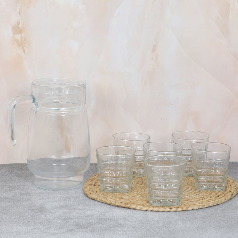 Abo 1750 ML Jug With 280 ML Glass - Seven Piece Set media 4