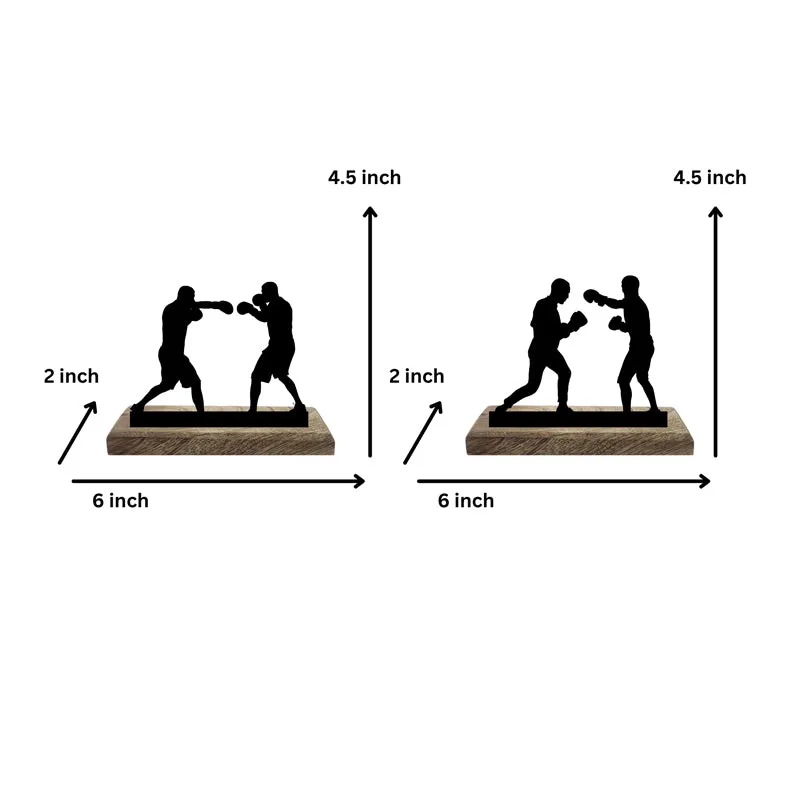 Brave Boxers I Showpiece - Set Of Two media 5
