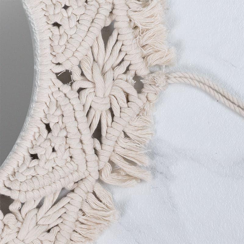 Tiburo Macrame Wall Mirror media 5