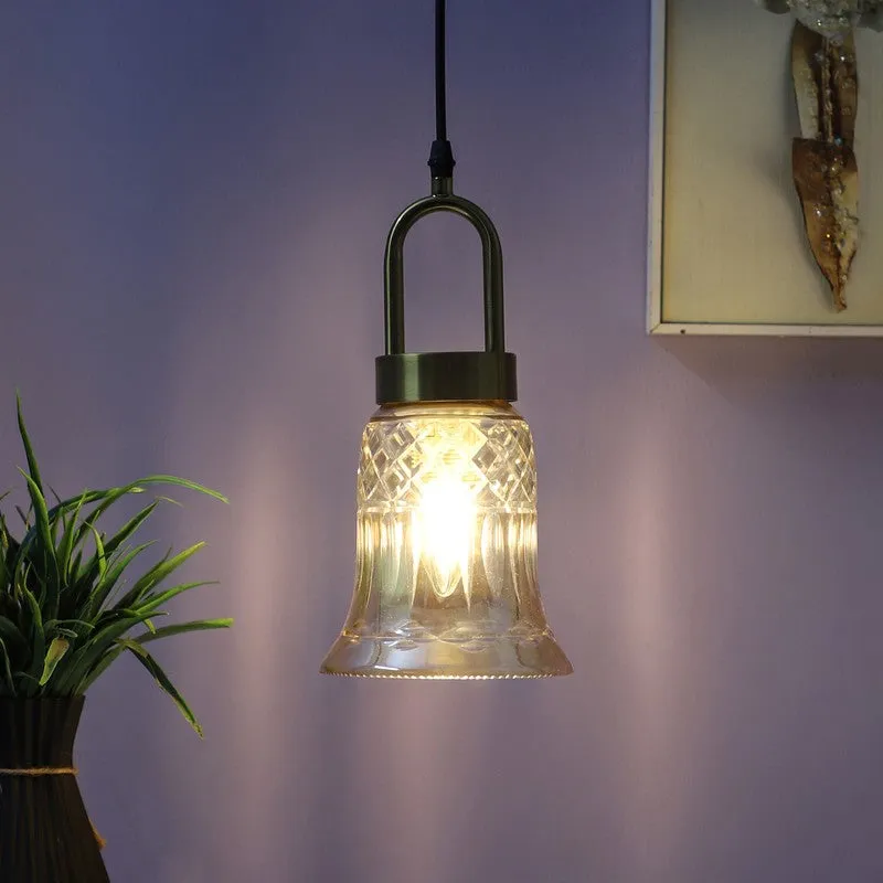 Aurora Faceted Glass Pendant Ceiling Lamp media 4