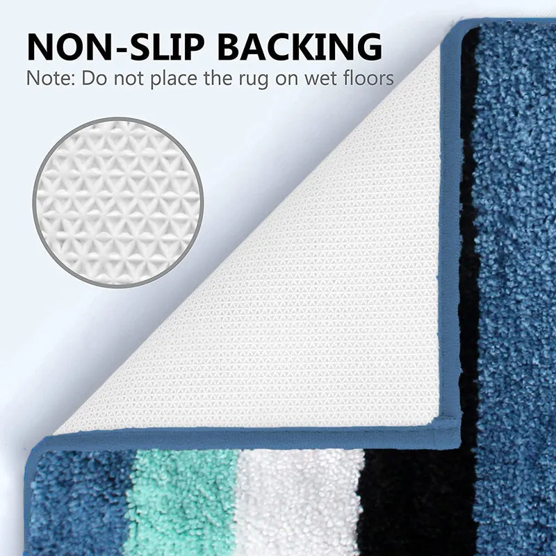 Jericho Luxe Bath Mat - Blue media 3