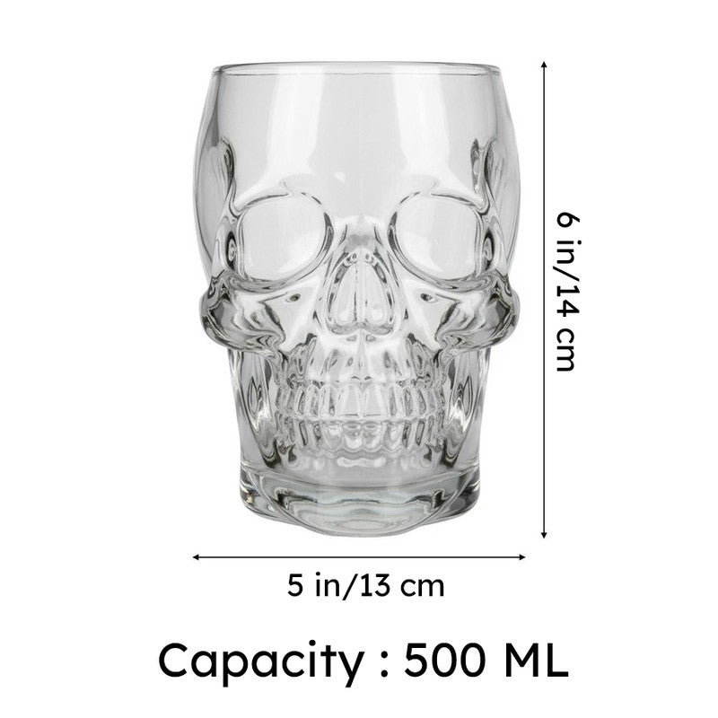 Goldwy Skull Whiskey Glasses (500 mL) - Set Of Four media 8