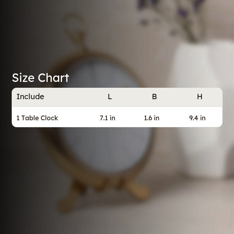 Regal Standpoint Table Clock media 5